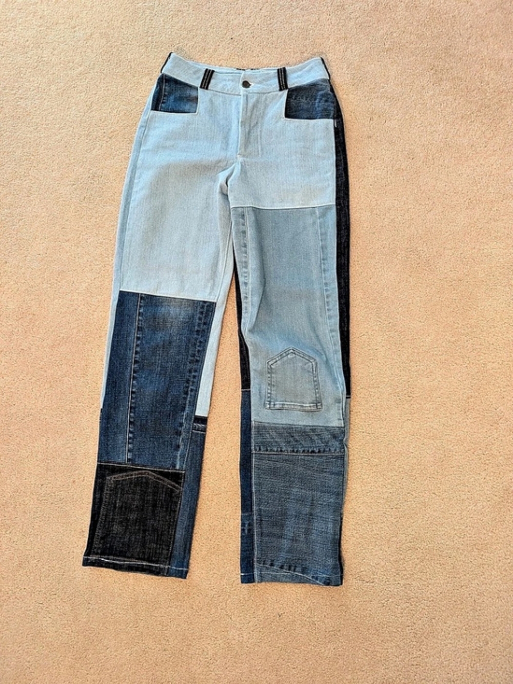 Hargan Denim Custom Handmade Patchwork Denim Jeans